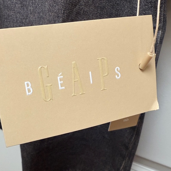 Gap × BÉIS Knit Denim Pocket T-Shirt Size S/M - Picture 10 of 13